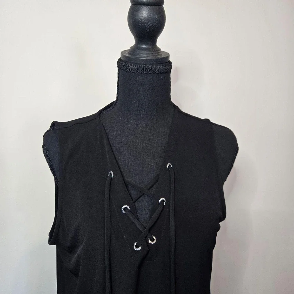 Michael Kors Black Sleeveless Dress Size M